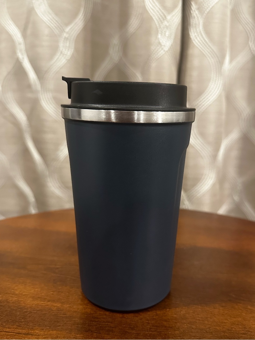 Blue Stainless Steel Insulated Travel Coffee Mug - Picture 2 of 9